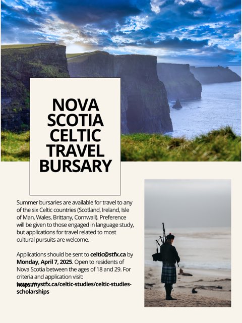 Celtic Studies at StFX (@celticstfx) on Twitter photo 