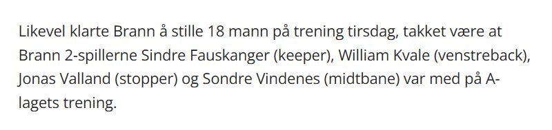 Futuro Brann tweet media