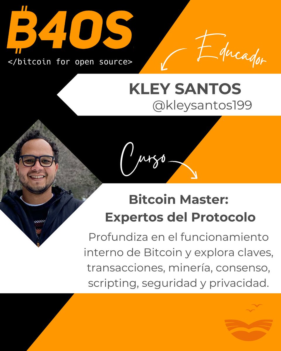 libdesatoshi's tweet photo. 🚀 Aprende Bitcoin con @kleysantos199 

Desde la curiosidad hasta la contribución, Kley Santos ha recorrido el camino de la educación en Bitcoin en Librería de Satoshi y B4OS, pasando de estudiante a desarrollador en Fedimint y otros proyectos open source.

💡 En su curso, compartirá su experiencia en Bitcoin, Lightning y eCash, ayudándote a no solo comprender Bitcoin, sino a integrarlo en tu día a día como una herramienta de libertad financiera.

📢 Bitcoin crece cuando más personas se suman. Aprendamos y construyamos juntos. 🔥

🔗 Inscripciones abiertas en https://t.co/apdO28YJo5

#Bitcoin #LightningNetwork #OpenSource #Desarrollo #Fedimint