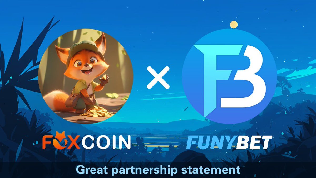 🔥 FoxCoin x FUNYBET Strategic Partnership! 🔥

FoxCoin is excited to announce a strategic collaboration with FUNYBET, the online gambling platform where betting is like laughter! 🎰⚽️
What’s in it for you?
✅ Sports Betting – Bet on major events &amp; leagues with top odds!
✅