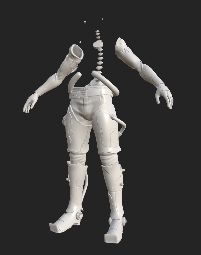 _ramva_'s tweet photo. Voila le bake des différents éléments de Darren.
.
.
.
#characterart #characterdesign #bakingcharacter #substancepainter #zbrush #conceptart https://t.co/KTjM0a8O0F