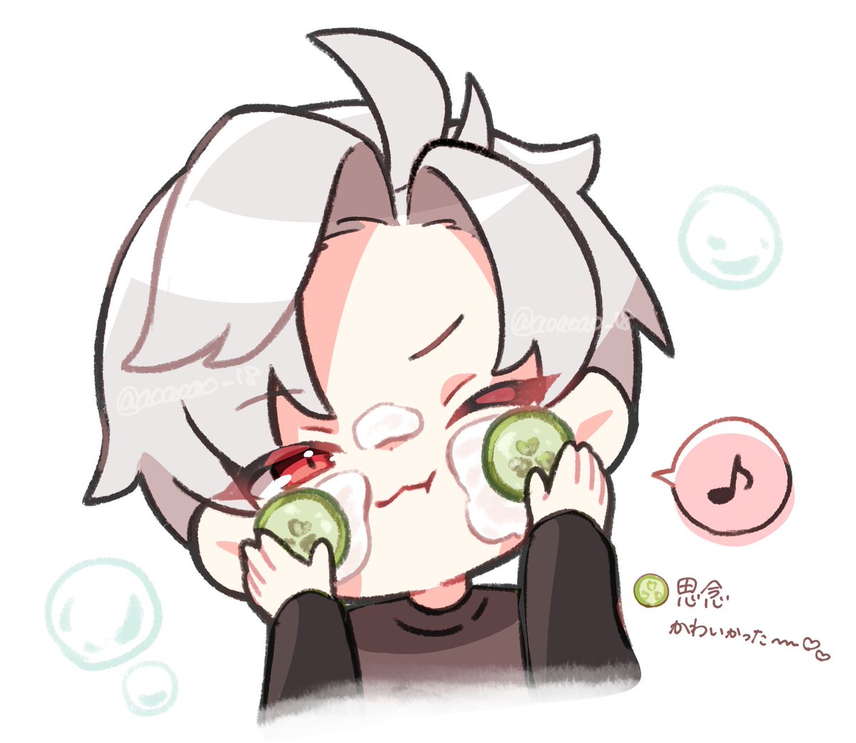 🥒💕
#恋と深空二次創作 #LoveandDeepspace #シン