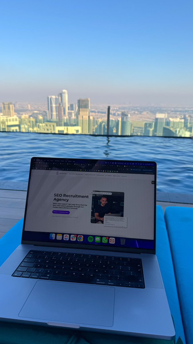 Not a bad place to do some work