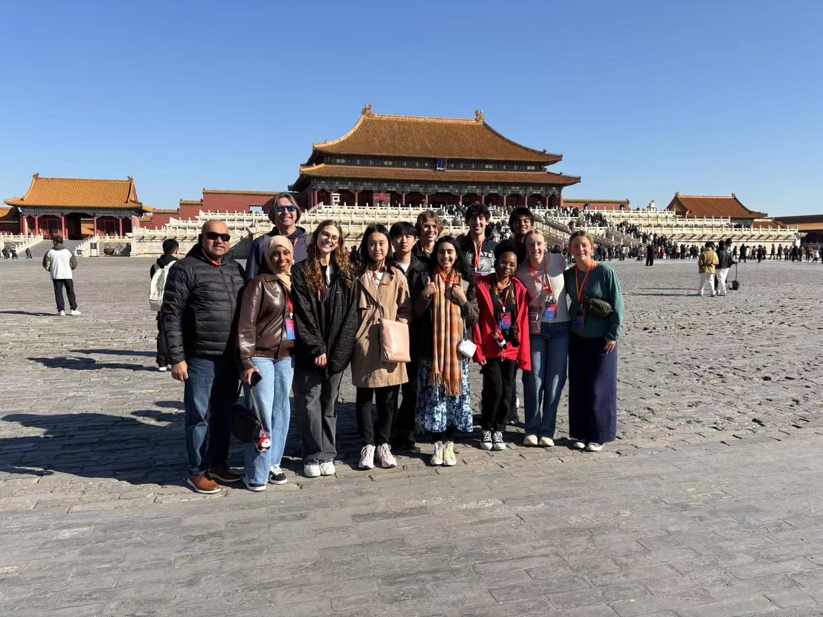 The <a href="/ICLibertyHS/">IC Liberty High School</a> delegation visited Tian’Anmen Square and the Palace Museum in Beijing, China today. Thank you to the ICCSD Foundation for helping to coordinate this amazing experience for our students!