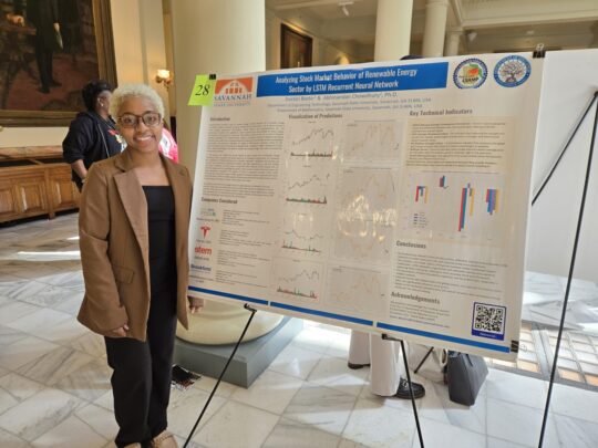 Our students, Marae' Woodson, T'kae Adekunle and Destini Bostic made their mark at the Posters at the Capitol event. Proudly representing the academic excellence of SSU and highlighting the incredible research by undergrads. Catch all the details here  👉 bit.ly/4bWy1L9