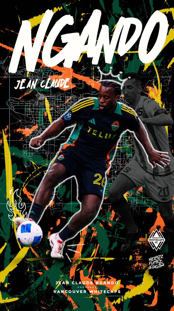 helpizz's tweet image. 🚨 Nouvelle collaboration !

Ravis d’accompagner Jean-Claude Ngando, milieu de terrain des Vancouver Whitecaps (MLS), dans le développement de son image et de sa communication.

Hâte de partager son parcours avec vous ! 👀⚽
#JeanClaudeNgando #VancouverWhitecaps #Football