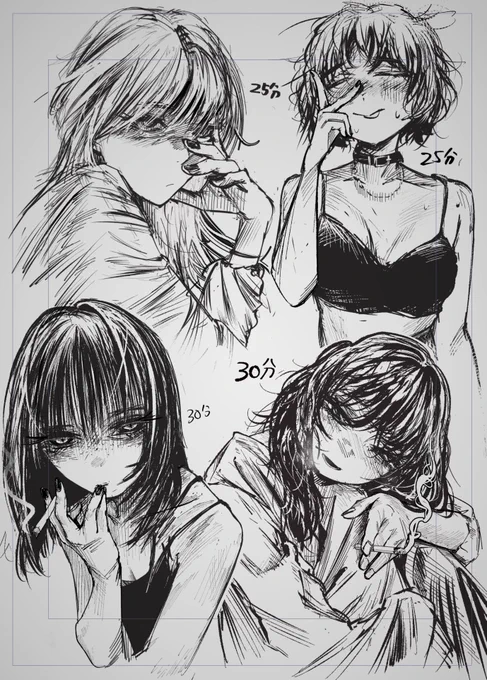 スケッチ楽しいね 