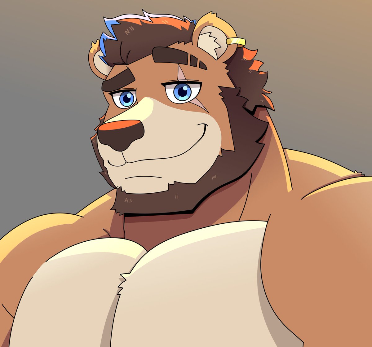 RaeMarkLee's tweet image. Commission Complete Akihiko 🐻✅ for
@LeoFoxRider1

#bara #commission #cartoon #anime #artwork #furry #furryarts #digitalart #furrycommission #furryarts #yaoi #bear