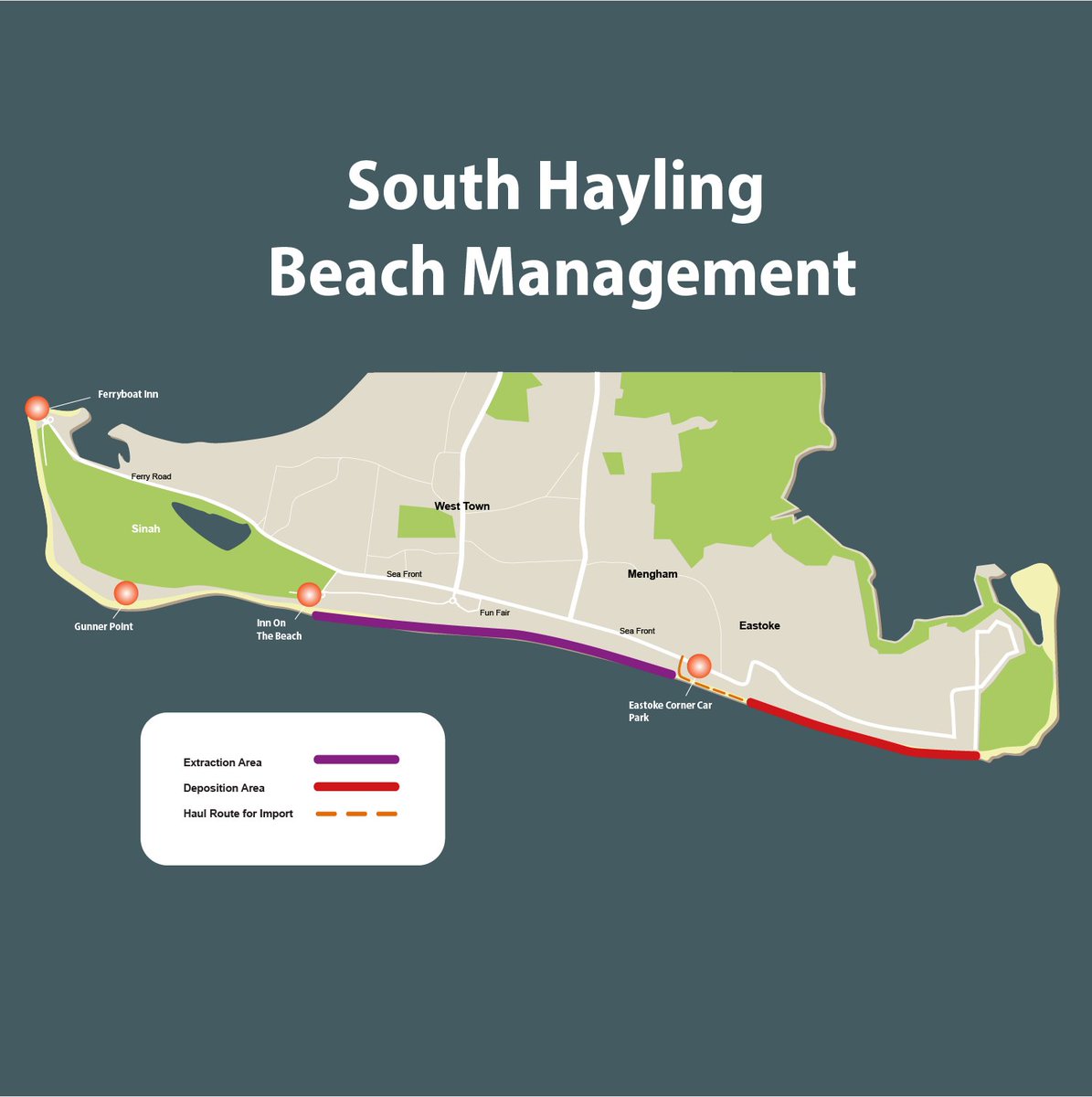 Coastal Partners (@coastalp_uk) on Twitter photo Havant Borough Council will be carrying out Spring beach management works at Eastoke, Hayling Island from Monday 24th March for approximately 4 weeks.
For any questions please email coastal.team@havant.gov.uk or visit our website. Havant Borough Council will be carrying out Spring beach management works at Eastoke, Hayling Island from Monday 24th March for approximately 4 weeks.
For any questions please email coastal.team@havant.gov.uk or visit our website.