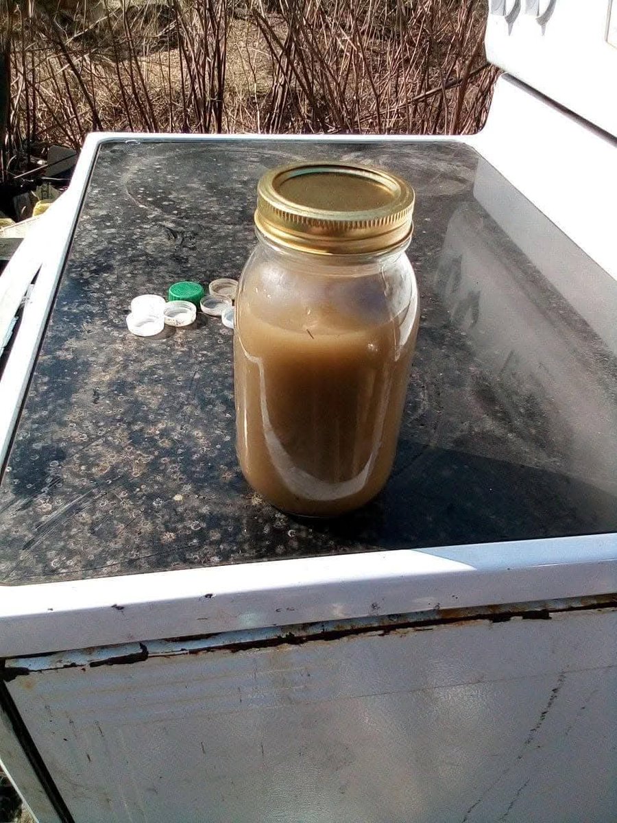 Butcher4wv's tweet image. Do you wanna see a miscarriage of justice? Here's the water in Wyoming County.