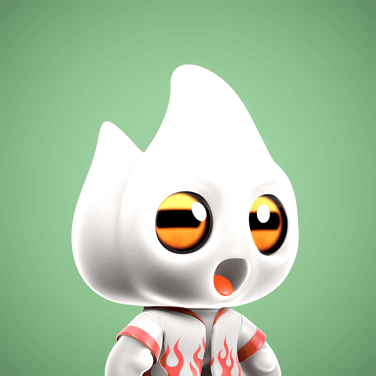 My Emby is abstracted enough!

Loved this combo with Fire Gown and Green background!

What you think guys?