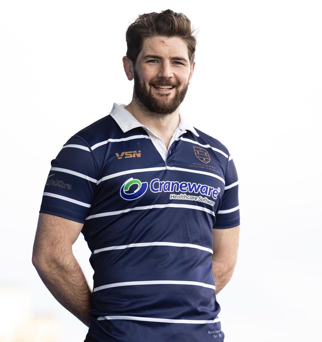 MusselburghRFC's tweet photo. We were delighted that Ally Miller chose to represent MRFC in the recent URC Origin Round 🔵⚪️

Read more: https://t.co/Jkb17qSz1G 

#BackingBurgh https://t.co/sza3dJeGzx