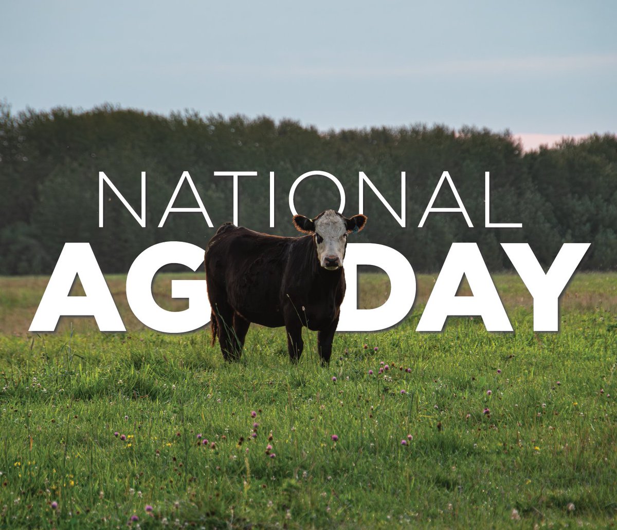 Today, we come together to honor farmers and ranchers across all agricultural sectors – the heart and soul of our nation.

You are the stewards of our land, the backbone of our economy, and the champions of our future.

Thank you for all that you do, today and every day. 🌱