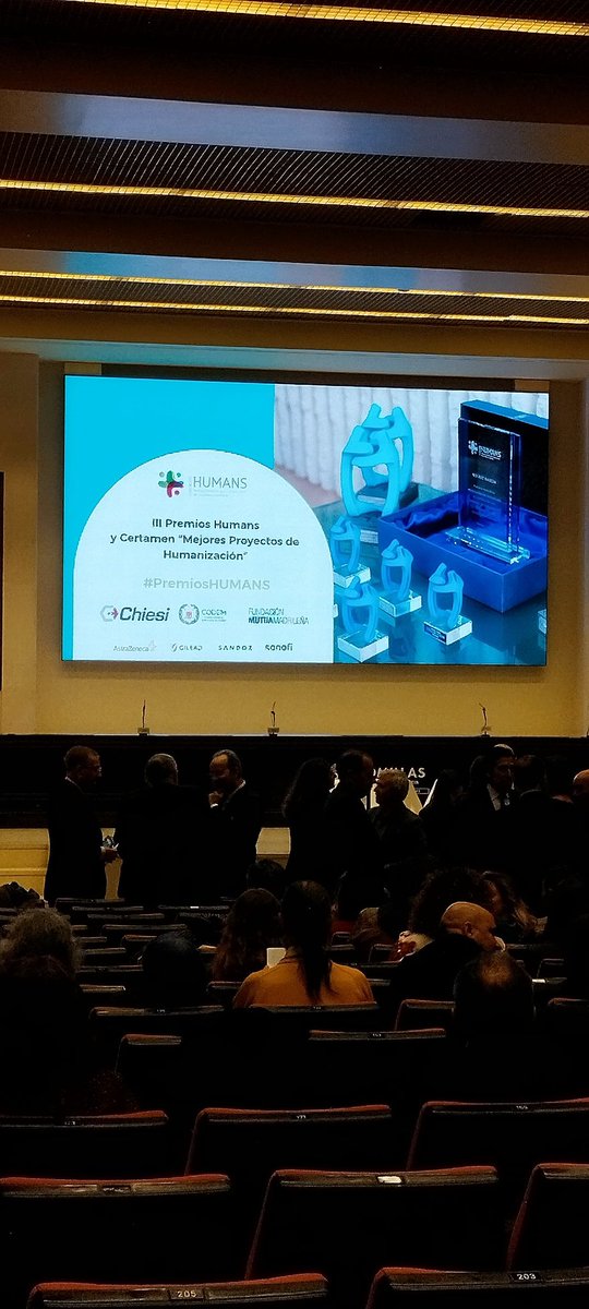 III edición Premios de Humanización Humans

María Díaz Quesada, vipresidenta de ACEESE-Madrid ha asistido a la gala de entrega de galardones de los proyectos más innovadores en este ámbito, la humanización de los cuidados incluye todas las etapas de la vida.