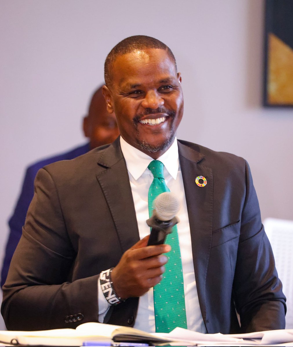 Eng_F_Ngeno's tweet photo. I had the privilege to present to the Departmental Committee on Environment, Forestry and Mining the Meteorology Bill (Senate Bill No. 45 of 2023). The session was chaired by Mwala MP Hon Eng Vincent Musyoka, where I presented 

The bill which was approved by Cabinet in 2023 aims to strengthen the legal and institutional framework that enables and enforces the management, understanding, exploitation and regulation of meteorological services at national and county levels.

The proposed bill seeks to put in place a legislative framework for regulation, coordination, monitoring, management and provision of meteorological services in Kenya and to coordinate and monitor meteorological services.

I also presented the Environmental Professionals Institute of Kenya National Assembly Bill No. 36 of 2024 that seeks to establish the Environmental Professionals Institute of Kenya.

The Bill contravenes the spirit of the Environmental Management and Coordination Act CAP 387 (EMCA), which serves as the overarching legislative framework for environmental management in Kenya.

EMCA was enacted in response to the existence of 78 sectoral laws governing different aspects of the environment, the deteriorating condition of Kenya's environment, and the rising social and economic inequalities, all of which had a combined adverse effect on environmental sustainability.

I was accompanied in the meeting by NEMA DG Mr Mamo Mamo, NECC CEO Mary Njogu, Environment Secretary Dr Selly Kimosop, Secretary Administration Mr John Elungata, among others.