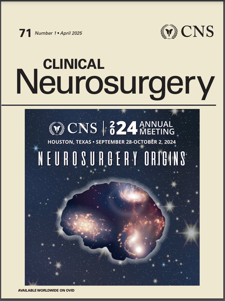 Neurosurgery Publications (@neurosurgerycns) on Twitter photo Hot off the presses: This year's Clinical Neurosurgery! bit.ly/41TMOSd, Edited by <a href="/Twilli7/">Theresa Williamson</a> <a href="/DKondziolkaCNS/">Douglas Kondziolka</a> <a href="/CNS_Update/">CNS</a> Hot off the presses: This year's Clinical Neurosurgery! bit.ly/41TMOSd, Edited by <a href="/Twilli7/">Theresa Williamson</a> <a href="/DKondziolkaCNS/">Douglas Kondziolka</a> <a href="/CNS_Update/">CNS</a>