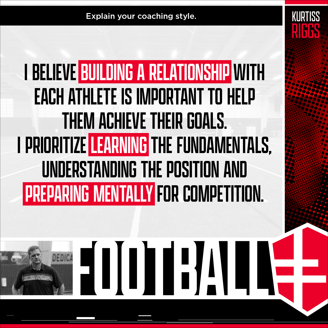 sanford_fb's tweet photo. With over 25 years of experience coaching for the Roosevelt High School Rough Riders, the University of Sioux Falls Cougars and the Sioux Falls Storm, we are lucky to have him teaching the next generation of stars at Sanford Sports Academy Football.

Learn more about Coach Riggs! https://t.co/dA97QjTwre