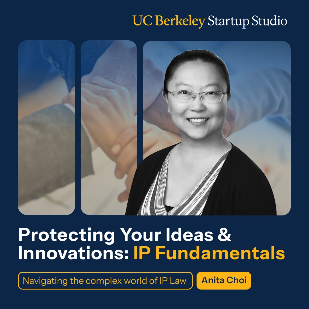 AI founders &amp; entrepreneurs—do you have an IP strategy? 🤔💡
Anita Choi, Partner at Morrison &amp; Foerster, is teaching Intellectual Property and Legal Essentials for Innovators &amp; Entrepreneurs—a must-attend course for anyone navigating the complexities of IP.hubs.li/Q03cfphj0