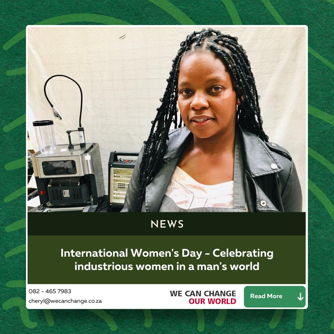 WeCanChangeSA's tweet photo. International Women's Day - Celebrating industrious women in a man's world.

Explore the full article here:
https://t.co/9Cx8tLSePC

#WeCanChangeOurWorld #WomenInBusiness #Entrepreneurship #Empowerment #SmallBusinessSuccess #SelfMade #SkillsDevelopment #BusinessWoman #Inspiration https://t.co/9Ugr4JzRcZ