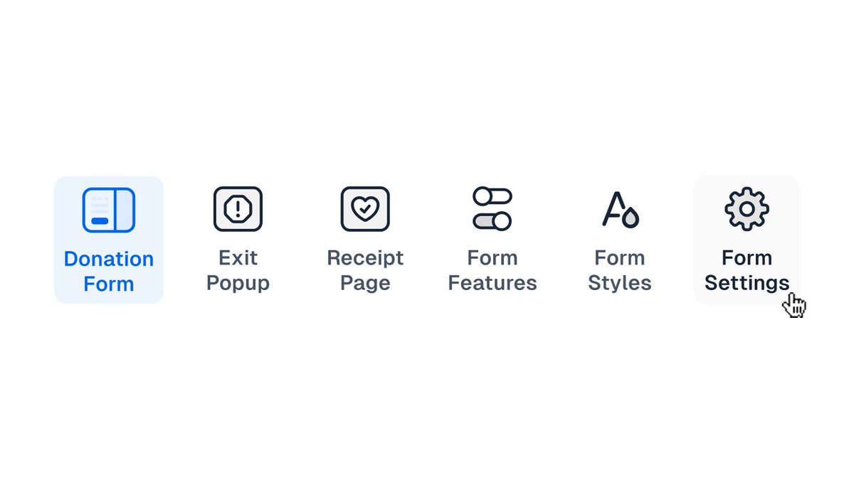 A few custom icons we created at <a href="/dreamteninc/">Dreamten</a> for a new version of <a href="/giveforms/">GiveForms</a>