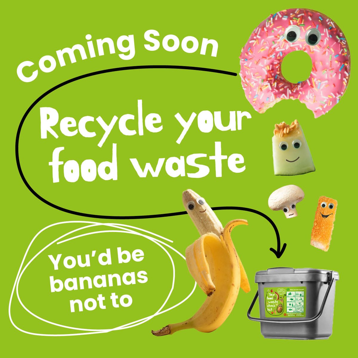 Next year, every council in England will have to provide food waste collections. 🥘🥕🍖🥖

We'll be doing a pilot with 9,000 households from the end of April '25.

Double check if you’re part of the pilot by visiting mybins.blackburn.gov.uk

More info on recyclebwd.org