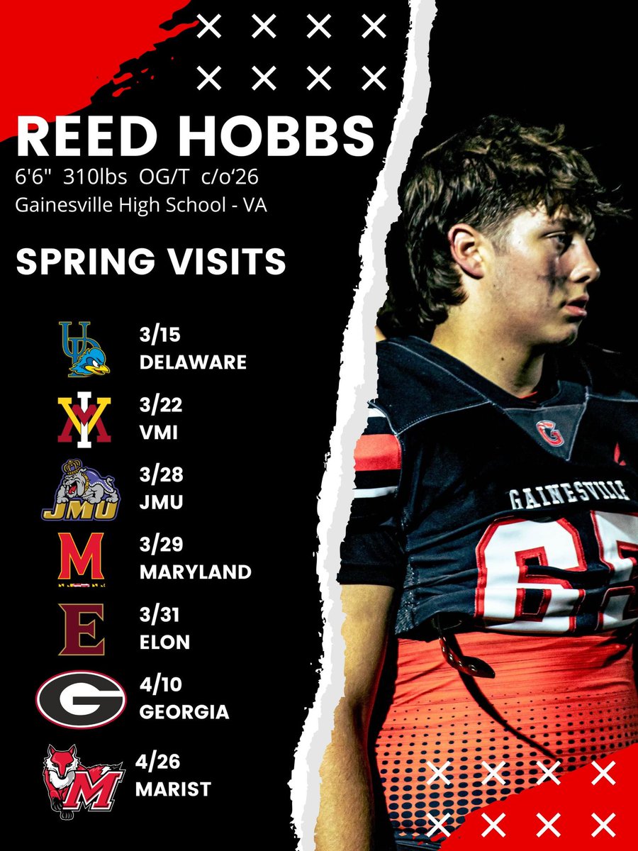 Spring Visits!! ⭐️<a href="/CoachTreCage/">Tre Cage</a> <a href="/FATboysOLine/">Coach Mike Dillon</a> <a href="/MDuda57/">Michael Duda</a> <a href="/GainesvilleFoo1/">Gainesville Football</a> <a href="/CoachDonDukes/">Donny Smith</a> <a href="/PrepRedzoneVA/">Prep Redzone Virginia</a> <a href="/carljfred/">Carl Frederick</a>