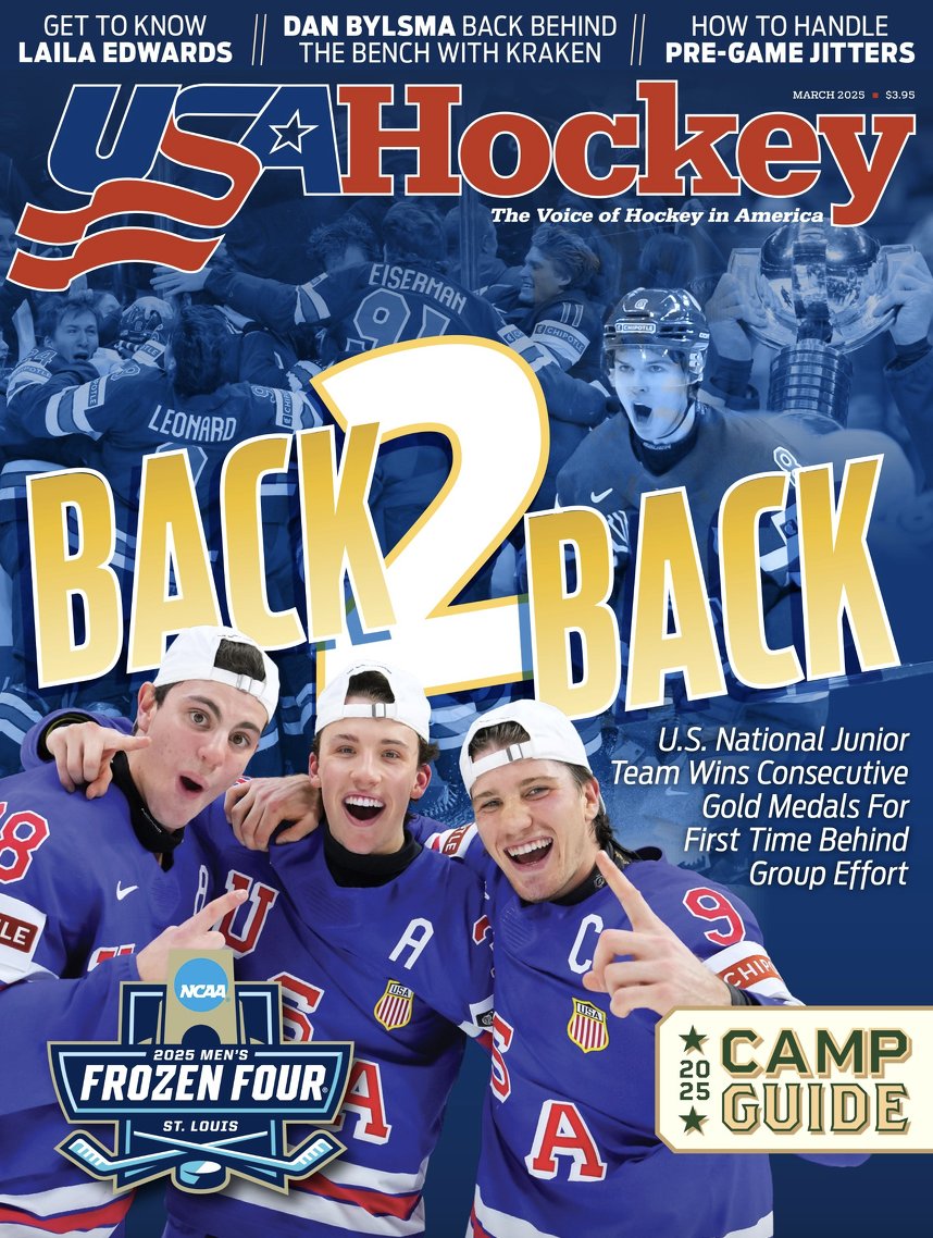 🚨The March issue of <a href="/USAHMagazine/">USA Hockey Magazine</a> is out now! 🇺🇸🏒

• Back 2 Back: U.S. National Junior Team Wins Consecutive Gold Medals For First Time Behind Group Effort🥇🥇

• The 2025 Camp Guide 🏕️

➕ Much More!

👀→ shorturl.at/fkpeD
