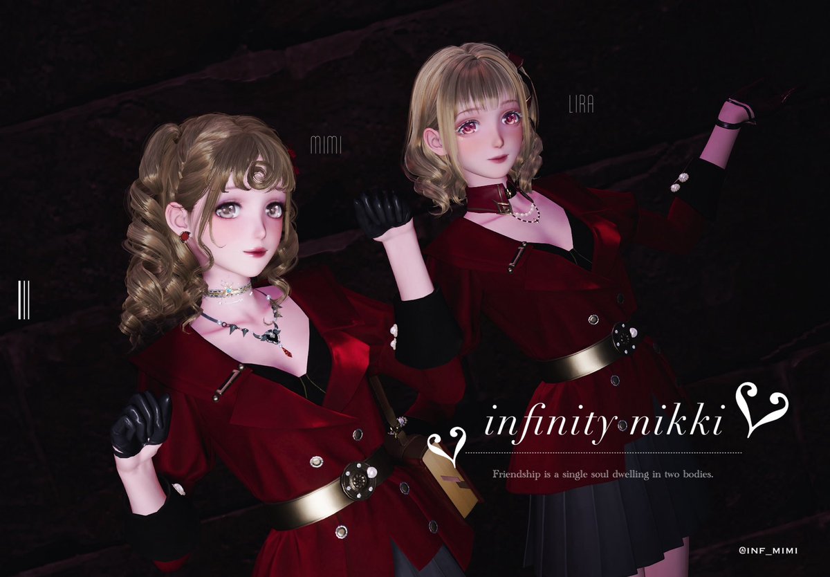 フレンドさんの⌛見つけて思わずパシャリ📷✨

赤ジャケ×ミニスカcode可愛すぎたLiraᒼᑋªⁿ（<a href="/moz_o_o/">𝕃𝕚𝕣𝕒🫧</a> ）💞

最近中々🪷探しにいけなかったから
⌛たまたま見つけられると嬉しい🥹

またフレンドさんの見つけたら撮るぞーっദ്ദി ˃ ᵕ ˂ ) ‹"ｰᵎᵎ

#InfinityNikki #インフィニティニキ