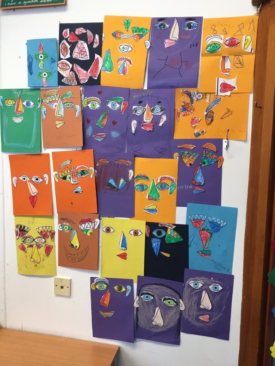 We have a whole class of Picassos!! 🎨 <a href="/MissTornerWHA/">Miss Torner</a>