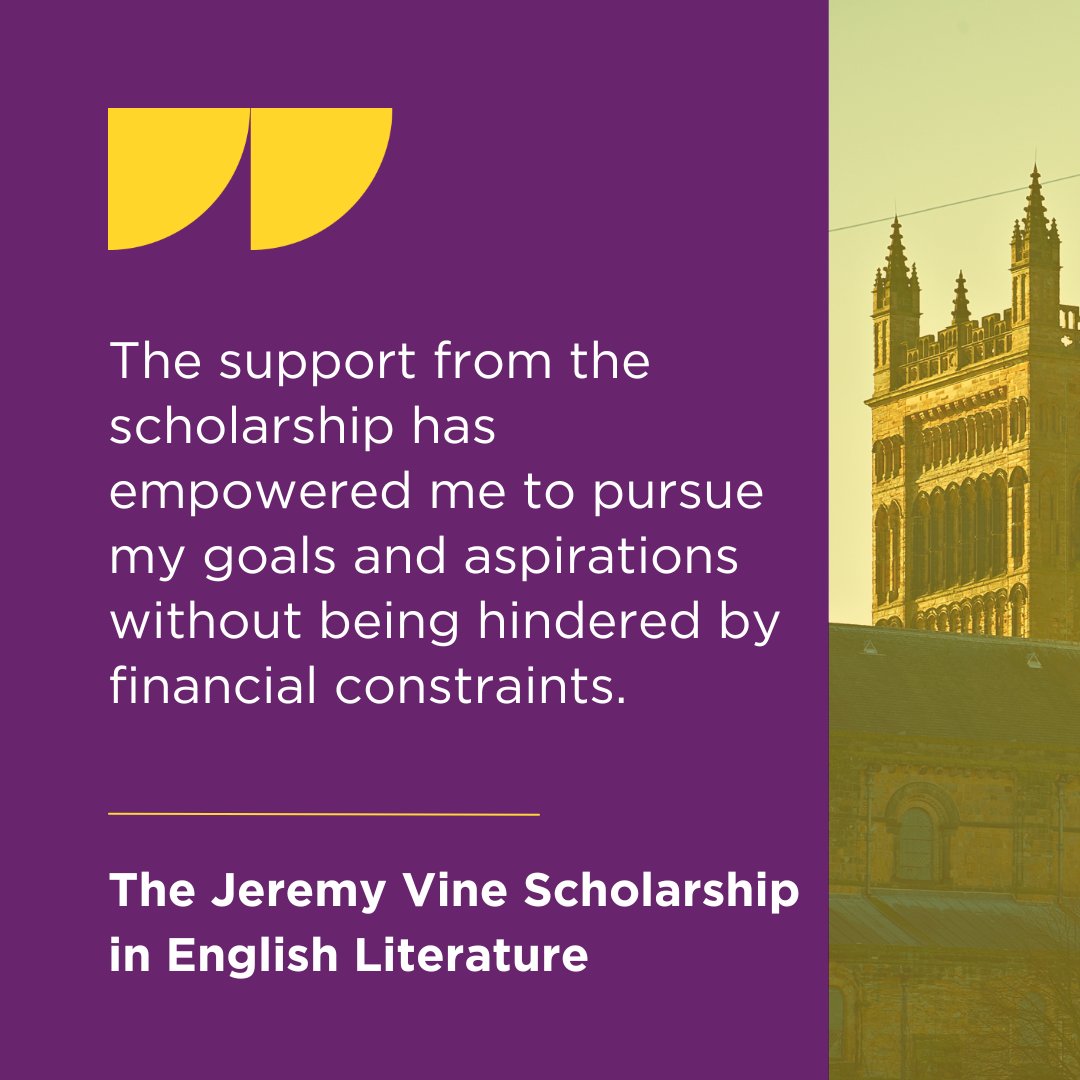 Durham University tweet media