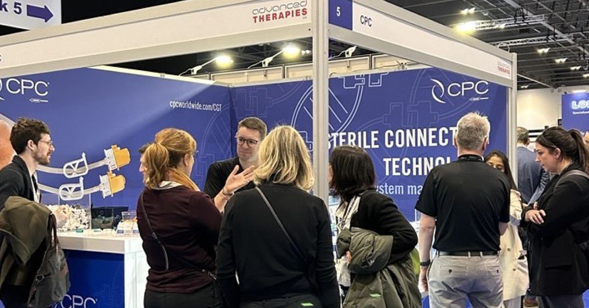 CPC introduced the MicroCNX Nano this week at Advanced Therapies, in London. Learn more about the smallest sterile connector yet! ow.ly/i17Y50VjU9W