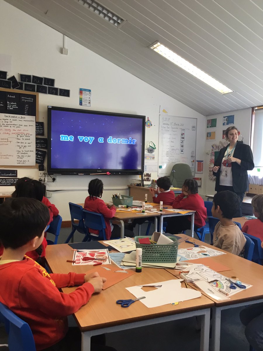 Jeffers class are loving Spanish Day! 🇪🇸 we have learnt Flamenco💃, done some Picasso-style art 🖼️ and sung with Mrs Torner! 🎶 Thank you <a href="/MissTornerWHA/">Miss Torner</a> <a href="/WhittinghamWHA/">Whittingham Primary Academy</a>