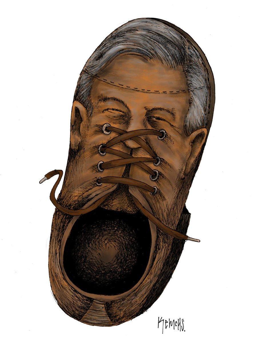 El rostro de su sexenio. Mi #cartón en <a href="/El_Universal_Mx/">El Universal</a> <a href="/Univ_Opinion/">Opinión El Universal</a>