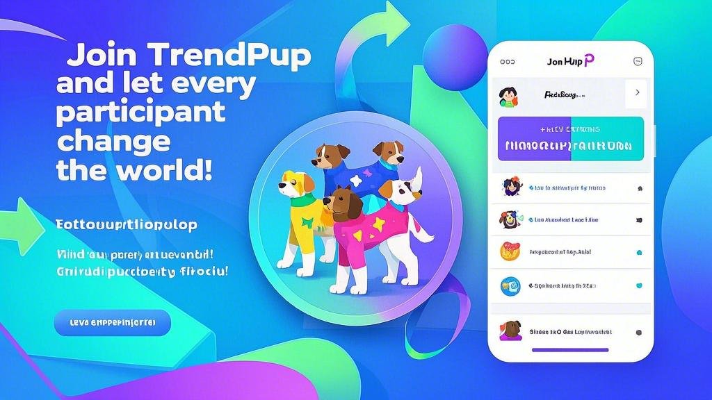 TrendPuptoken's tweet photo. ☑️Join TrendPup and let every participant change the world!
☑️Through fair token distribution and transparent donation mechanism, jointly promote charity.
@TrendPuptoken
#TrendPup #communityempowerment https://t.co/5ZX6SUwHIs