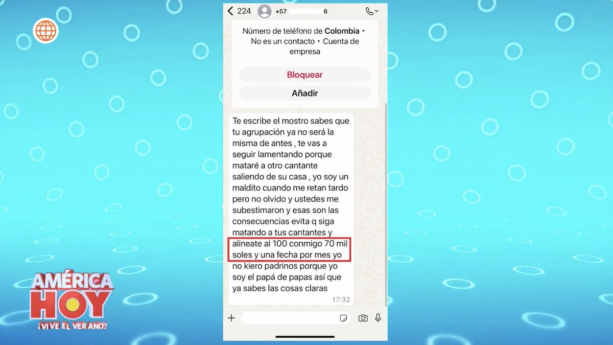 MeDicenPajita's tweet photo. Y mientras entierran al integrante de Armonía 10, las amenazas siguen!
Y es que los delincuentes están muertos de miedo con la declaración de estado de emergencia.
#AmericaHoy https://t.co/lUmlgN4hyQ