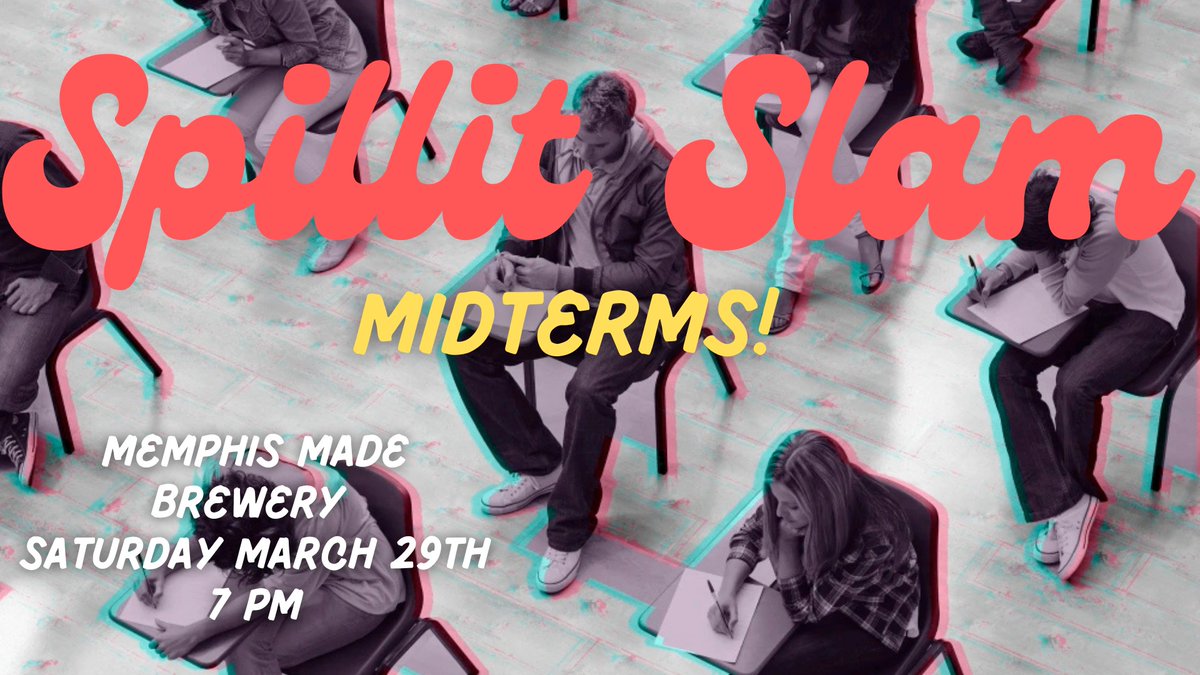 The Spillit Slam is back for another year. We start at Memphis Made Brewery for Spillit Slam: Midterms. We are partnering with UTHSC and The Medical District Collaborative to let everyone blow off some steam.