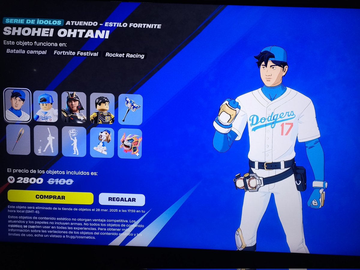 jonauri04's tweet photo. @GallitoVip Algo por ahí para unos pavos y comprar la Skin del gran Ohtani en Fortnite?! 🐓🥳

012180015100346279
BBVA https://t.co/R900ojhMV3