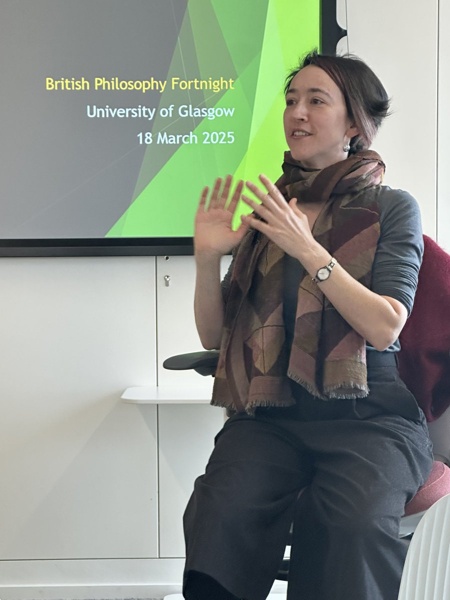 Fiona Macpherson (@profmacpherson) on Twitter photo Nicolas Cote introduces Alison Fernandes from Trinity College Dublin speaking at the Department of Philosophy in the <a href="/UofGArtsHums/">UofG Arts & Humanities</a> <a href="/UofGlasgow/">University of Glasgow</a> for British Philosophy Fortnight. #PhiloFortnight2025 #PhilosophyMatters <a href="/BritishPhiloso1/">British Philosophical Association</a> bpa.ac.uk/activities/phi… Nicolas Cote introduces Alison Fernandes from Trinity College Dublin speaking at the Department of Philosophy in the <a href="/UofGArtsHums/">UofG Arts & Humanities</a> <a href="/UofGlasgow/">University of Glasgow</a> for British Philosophy Fortnight. #PhiloFortnight2025 #PhilosophyMatters <a href="/BritishPhiloso1/">British Philosophical Association</a> bpa.ac.uk/activities/phi…