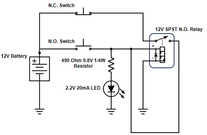 MakerIO's tweet image. How to Build a Relay Latch Circuit using a Non-Latching Relay  bit.ly/3UdOtiH

#TechForum #howto