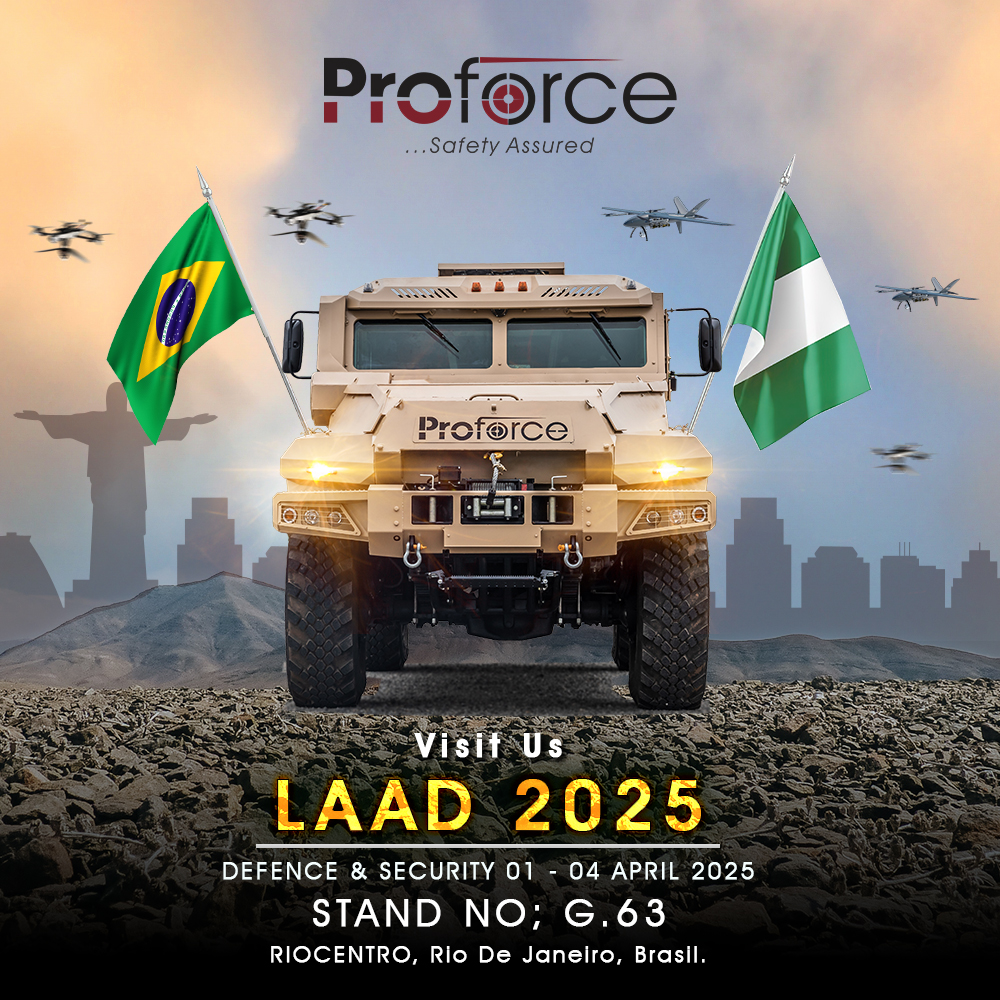 Proforcedefence's tweet image. Proforce is heading to LAAD Defence &amp;amp; Security 2025 — the largest defence event in Latin America!

📍 Riocentro, Rio de Janeiro
📅 1-4 April 2025
We’re showcasing our cutting-edge defence solutions to the South American market. 💪✨

#Proforce #LAAD2025 #DefenceInnovation