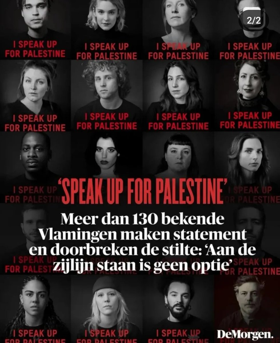 Machtig en zo belangrijk! Maar wat kunnen we als 'gewone' mens doen? Oprechte vraag. #SpeakUpforPalestine