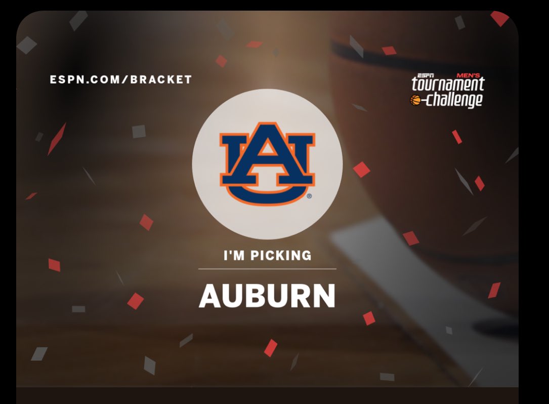 After a break from X - excited to return with <a href="/AuburnMBB/">Auburn Basketball</a> being named #1 seed for first time in team history!  God Bless this team! #WarEagle