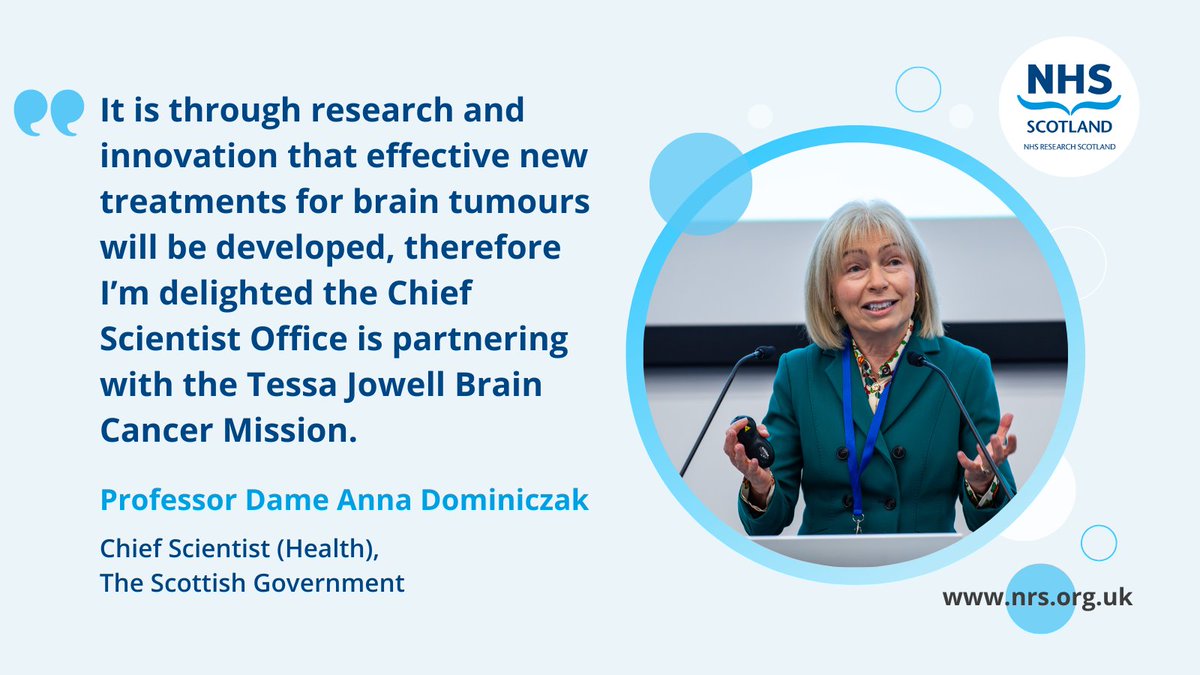 NHS Research Scotland (@nhsresearchscot) on Twitter photo <a href="/TJBCMission/">Tessa Jowell Brain Cancer Mission</a> and <a href="/CSO_Scotland/">CSO(Health)Scotland</a> have today announced a new partnership to advance brain tumour treatment care and research through Scotland’s first dedicated neuro-oncology Fellowships. <a href="/UofGRegiusAnna/">Anna Dominiczak</a>
Read the full story 🔗 nhsresearchscotland.org.uk/news/tessa-jow… <a href="/TJBCMission/">Tessa Jowell Brain Cancer Mission</a> and <a href="/CSO_Scotland/">CSO(Health)Scotland</a> have today announced a new partnership to advance brain tumour treatment care and research through Scotland’s first dedicated neuro-oncology Fellowships. <a href="/UofGRegiusAnna/">Anna Dominiczak</a>
Read the full story 🔗 nhsresearchscotland.org.uk/news/tessa-jow…