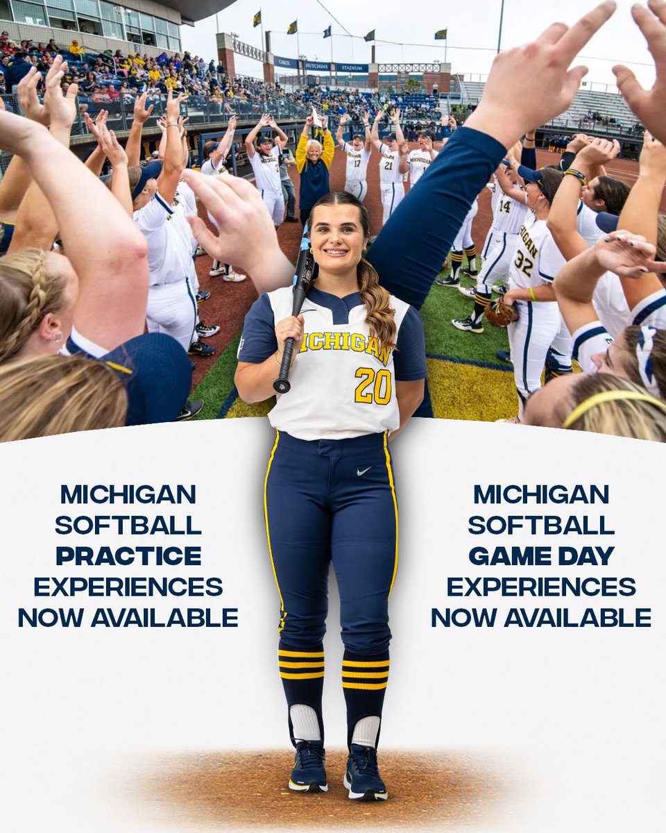Lillian Vallimont (@lillyvallimont) on Twitter photo Michigan Softball 2025 Fan Experiences Now Available! Go Blue!
championscircleuofm.com/softball-exper…
<a href="/umichsoftball/">Michigan Softball</a> <a href="/ChampCircleUofM/">Champions Circle</a> Michigan Softball 2025 Fan Experiences Now Available! Go Blue!
championscircleuofm.com/softball-exper…
<a href="/umichsoftball/">Michigan Softball</a> <a href="/ChampCircleUofM/">Champions Circle</a>