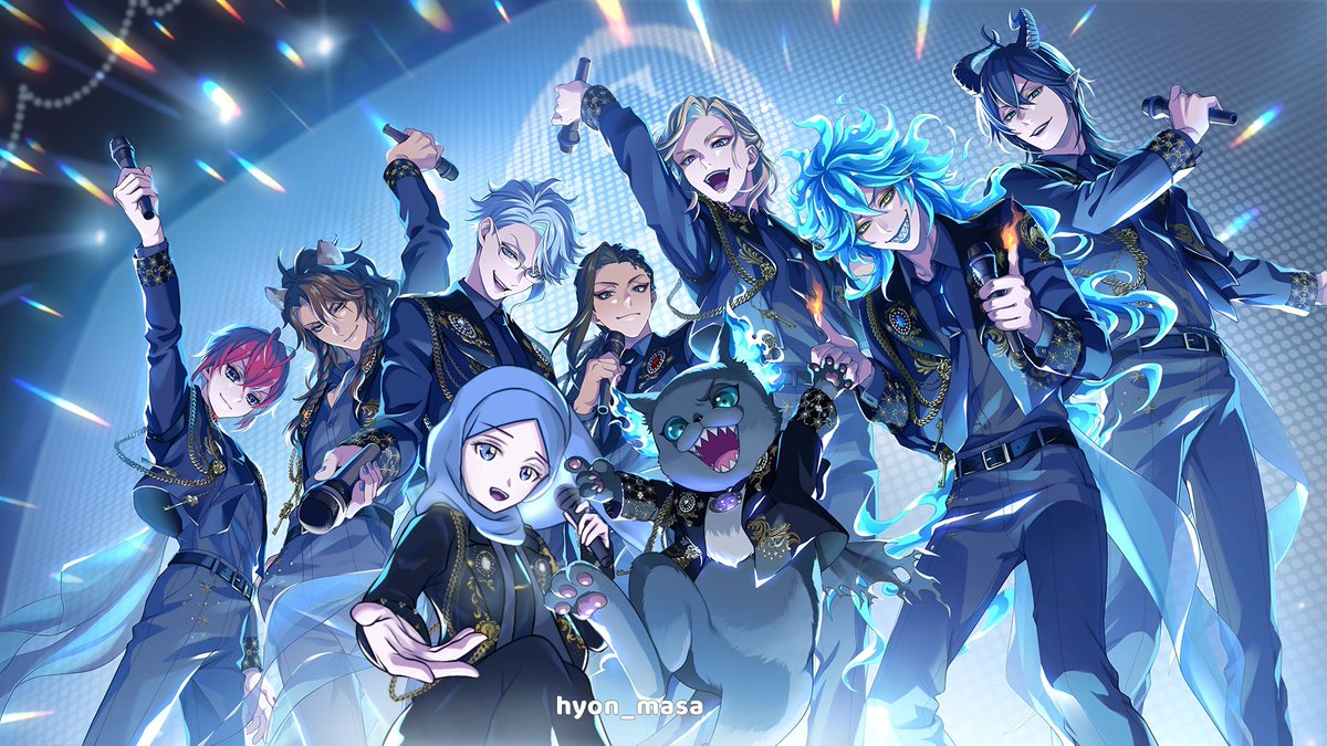 ツイステ展 ツイステッドワンダーランド 5周年 5th プロモーション用に描き下ろされた5周年ビジュアルデザインです