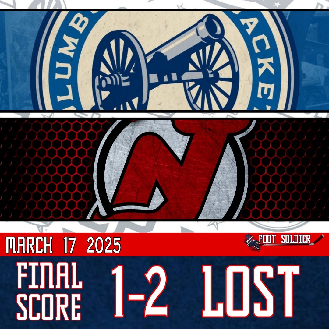CBJFootSoldier's tweet image. Jackets came back late in the 3rd, but it wasn't enough. Jackets are slowly slipping away, and it doesn't get easier as the Panthers come to down on Thursday. 

#CBJ #WeAreThe5thLine #5thLine #NHL #Ohio #Boomtown #BattleOn #CBJSTH #Columbus