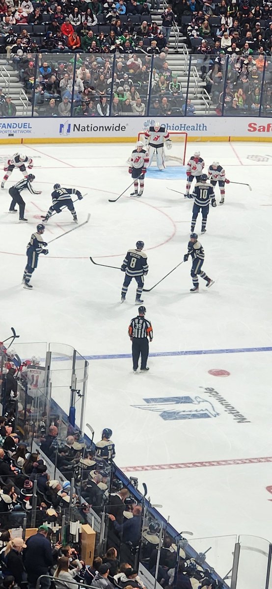 CBJFootSoldier's tweet image. Just a few pictures from last nights Jackets/Devils game. (3/17/25)

#CBJ #WeAreThe5thLine #5thLine #NHL #Ohio #Boomtown #BattleOn #CBJSTH #Columbus