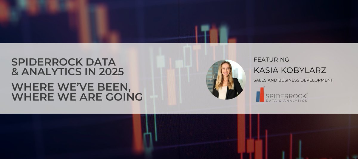 SpiderRockChi's tweet image. SpiderRock’s Kasia Kobylarz shares a look into the evolution of SpiderRock Data &amp;amp; Analytics, how we built a high-quality options data business, and where we are headed in 2025.

#SpiderRock #OptionsData 

Read more: rb.gy/601nb4