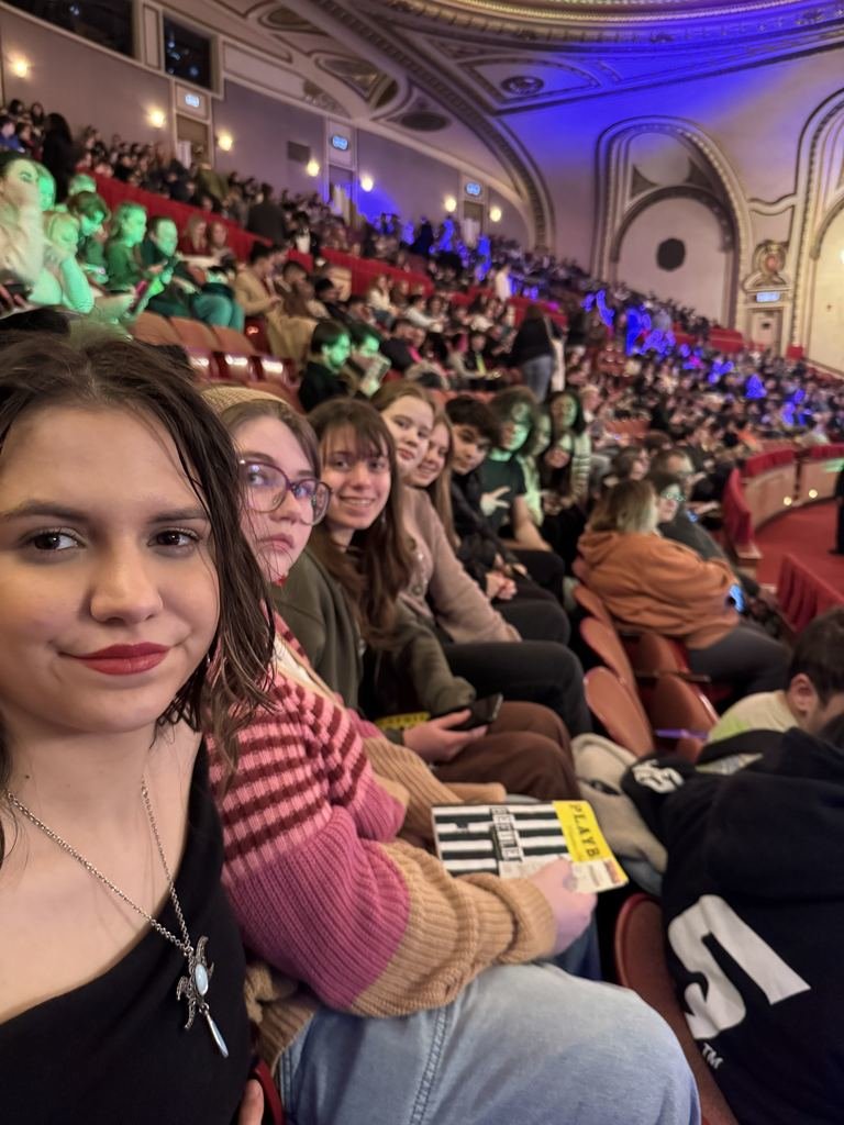 Tinley Park and Oak Forest Choir Students took a trip to see  Beetlejuice at the Cadillac Palace Theater in Chicago. #TPTitanNation