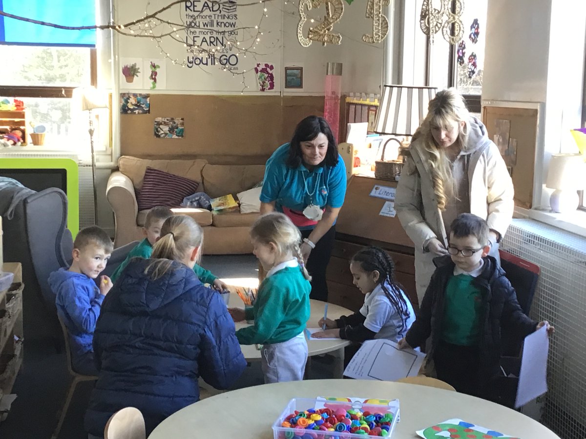 StAndrewsNCML6's tweet photo. What a lovely busy start to our Stay and Plays. Thank you to the parents from the Butterfly group who came along to to spend some time with your children in nursery. 🦋 https://t.co/kFgr01rq2W